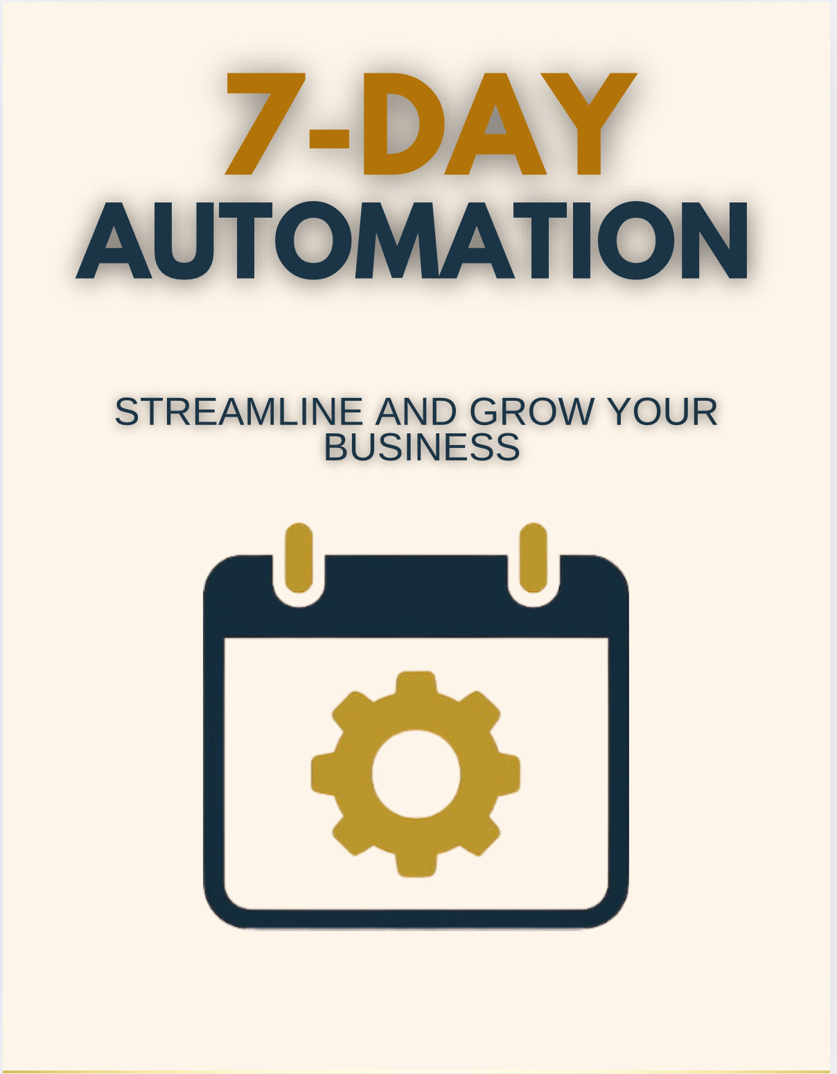 7-Day Marketing Automation Blueprint